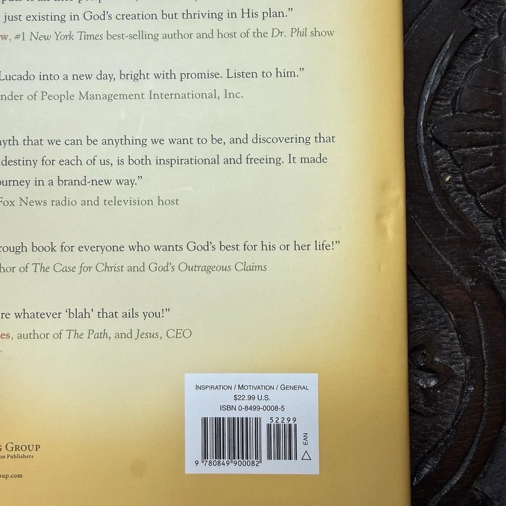Max Lucado SIGNED 1st Edition Hardcover 2 Book Lot It's Not About Me Cure